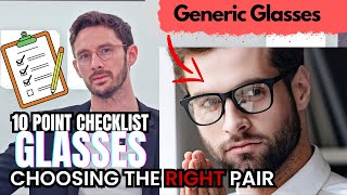 Choosing the WRONG Glasses 👓 10 point checklist ✅ [upl. by Orutra]