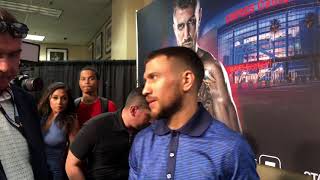 LOMACHENKO quotCrolla Style Will Not Work vs Mequot [upl. by Joelly]