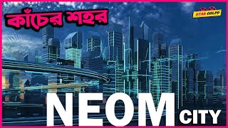 😲 ৪৭ লক্ষ কোটি টাকা খরচ করে কাঁচের শহর বানাবে সৌদির বাদশা  The Line NEOM city saudi arabia [upl. by Normand]