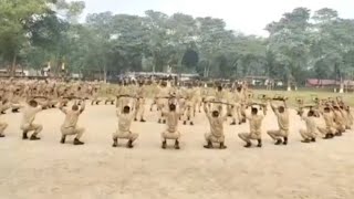 assam battalion commando training kaise hoti hai [upl. by Hameean28]