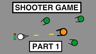 Scratch Tutorial How to Make a Shooter Game Part 1 [upl. by Sabella]