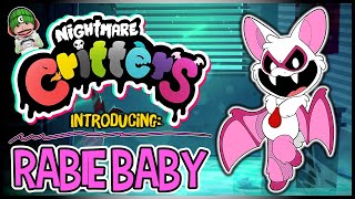 Introducing RABIE BABY Poppy Playtime Chapter 4 NEW Nightmare Critters [upl. by Androw]