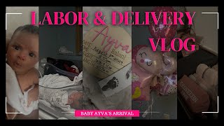 LABOR amp DELIVERY VLOG  Membrane Sweep at 40 weeks  positive birth [upl. by Filia]