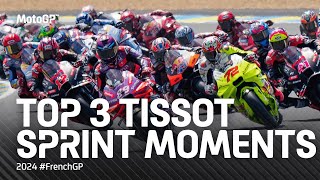 Top 3 Tissot Sprint Moments 🦾  2024 FrenchGP [upl. by Cathi936]