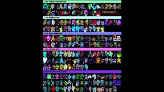 YBA 156 Tier list December 2023 by Pkers [upl. by Korey]