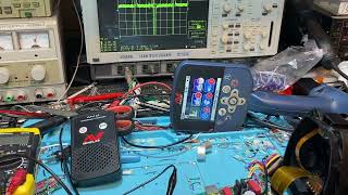 GPZ7000 Minelab detector the oscilloscope never lies internal power supply clean up [upl. by Ahcirt]