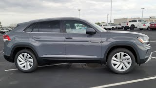 2022 VW Atlas Cross Sport 20T SE wTechnology 4Motion in Pure Gray [upl. by Aiekam506]