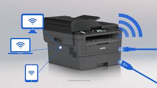 Featurerich Brother BampW laser printers DCPL2550DW amp MFCL2710DW [upl. by Ingold873]