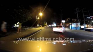 Night time driving on the roads of Phuket [upl. by Eulalia]