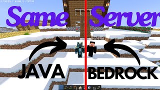 The Ultimate Guide for Bedrock Players To Connect To Java Server In Minecraft camman18minecraft [upl. by Viviyan]