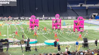 What Bluecoats 2023 Bump sounds like from the 40 Yard Line  Prelims [upl. by Kcuhc]