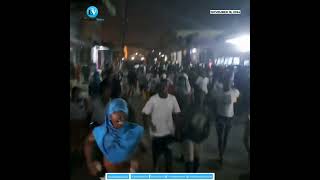 Mozambique protesters engage in a noise strike at night as antielection demonstrations continue [upl. by Itsyrc]