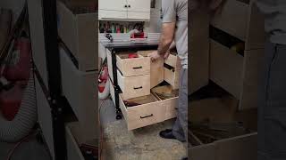 Bourbon Moth inspired router table storage diy woodworking [upl. by Lleddaw]