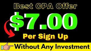 Earn 7Signup  Sage Affiliate Program  Pay Per Lead Affiliate Programs  CPA Marketing 2021 [upl. by Dibbell]