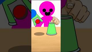 Magic trick challenge  Animation Meme  shorts funnyanimations [upl. by Aihtnic]