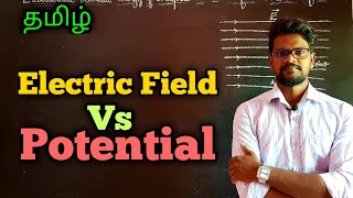 RelationElectric FieldPotentialPhysics 12TamilMurugaMP [upl. by Nylhtac712]