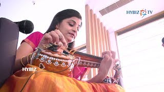 Veena Srivani Playing Small Veena  Mayadari Maisamma Song on Veena by Srivani  Hybiz TV [upl. by Marissa]