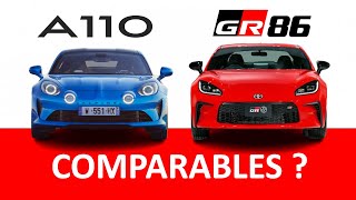 Alpine A110 GT Vs Toyota GR86  La meilleure Daily [upl. by Obadiah]