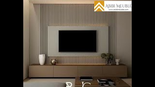 موديلات أنيقة و عصرية لحامل تلفاز modèle Meuble TV moderne [upl. by Rizan]