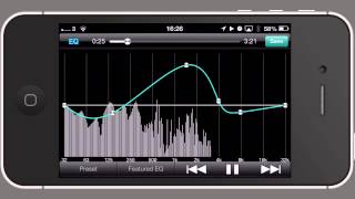 Onkyo HF Player EQ functionality demo [upl. by Nasho852]