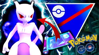 SHADOW PSYSTRIKE MEWTWO IN GREAT LEAGUE GO BATTLE LEAGUE  POKEMON GO [upl. by Godard]