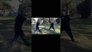 Anthony Vs Dylan larpcombat [upl. by Hanni]