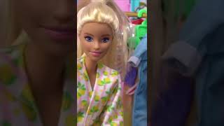 Barbie Family Baby Doll Morning Routine [upl. by Elleina427]