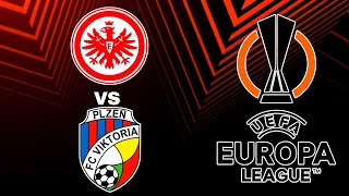 Eintracht Frankfurt vs Viktoria Plzeñ en vivo Europa League [upl. by Padraic547]