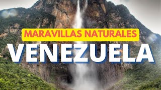 🏔️ 15 MARAVILLAS NATURALES de VENEZUELA 🇻🇪 [upl. by Nwahshar]