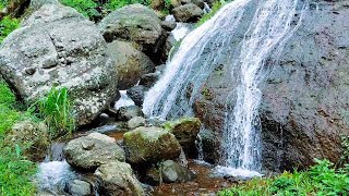 Relaxing Waterfall and Stream Nature Sounds for Sleep Relaxing and Meditation [upl. by Odidnac]