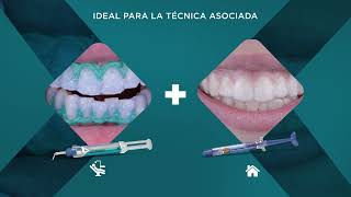 Vídeo uso blanqueamiento clínica de FGM Whiteness HP Automixx 6 más conservador sustancia dental [upl. by Akcirederf]