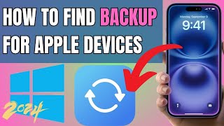 How to find itunes apple devices backup files location on windows 11 in 2024 [upl. by Aekerly]