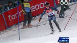 Alpine Skiing  Mens Combined  Turin 2006 Winter Olympic Games [upl. by Delos]