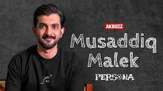 MUSADDIQ MALEK on PERSONA with Arslan Khan  Habs  Noor Jahan  Faraar  Mere Pass Tum Ho akbuzz [upl. by Mattox522]