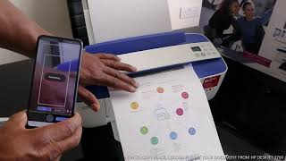 HOW TO COPY BLACK COLOUR VIA HP SMART APP amp PRINT YOUR DOCUMENT FROM HP DESKJET 3760 [upl. by Loggins99]