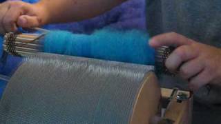 Working on a Drum Carder Part 3 [upl. by Nailuj43]