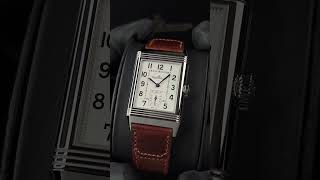 JAEGER LECOULTRE REVERSO CLASSIC MONOFACE LARGE SMALL SECONDS SILVER DIAL 2022 [upl. by Ecikram]