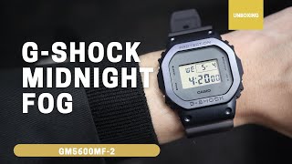 UNBOXING GSHOCK GM5600MF2 MIDNIGHT FOG [upl. by Colene143]