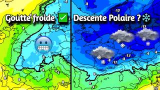 ❄️ Descente Polaire en Approche  Goutte Froide Confirmée 🌨️ Préparezvous au Froid [upl. by Harty]