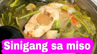 SINIGANG NA ISDA SA MISO  FILIPINO FISH SOUR SOUP RECIPE  EASY RECIPES BY VIE  PANLASANG PINOY [upl. by Lissak]