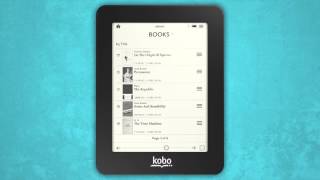 Reading with the Kobo Mini eReader [upl. by Lynnworth726]