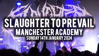 Slaughter to Prevail  Manchester Academy 14th January 2024  PIT CAM 4k [upl. by Patricio]