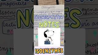 Isoenzymes for full notes visit MEDIkool bds mbbs notes biochemistrynotes biochemistry [upl. by Siuqcram496]