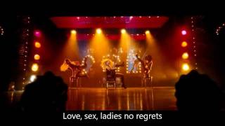 Christina Aguilera  Burlesque  Express with lyrics lyrics on screen [upl. by Ritch]