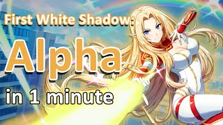 First White Shadow SF Alpha in 1 MINUTE  Eminence in Shadow Master of Garden [upl. by Gaal]