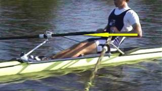 Rudertechnik rowing technique RCB Skiff [upl. by Walrath]