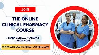 Clinical Pharmacy Course Online Join Our Online Clinical Pharmacy Training Today [upl. by Aynas]