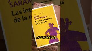 Las intermitencias de la muerte  José Saramago contraportada  La Mafia de leer [upl. by Sonja614]