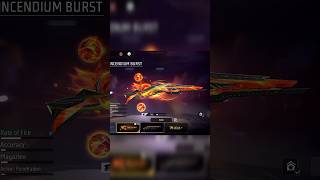 😔 free fire gan skin m887 foryou shortfeed garenafreefire [upl. by Alet]