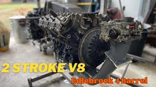 Are we ready to start this 2 stroke V8 engine Its close [upl. by Siderf]